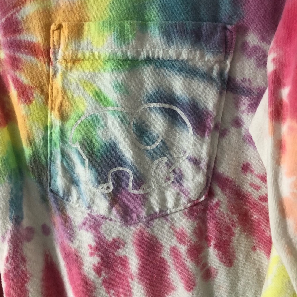 Ivory Ella Rainbow Tie Dye Shirt - Picture 4 of 4